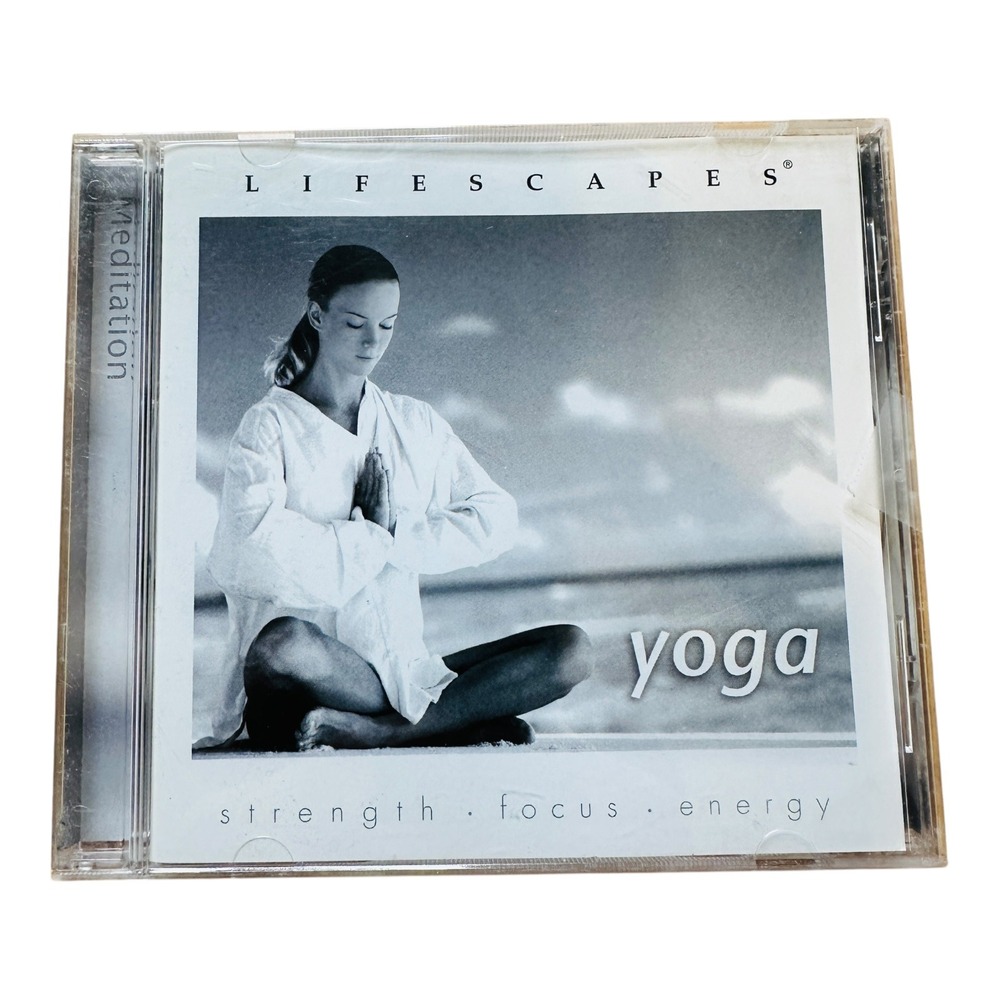 Lifescapes Yoga Meditation CD Strength Focus Energy Wayne Jones